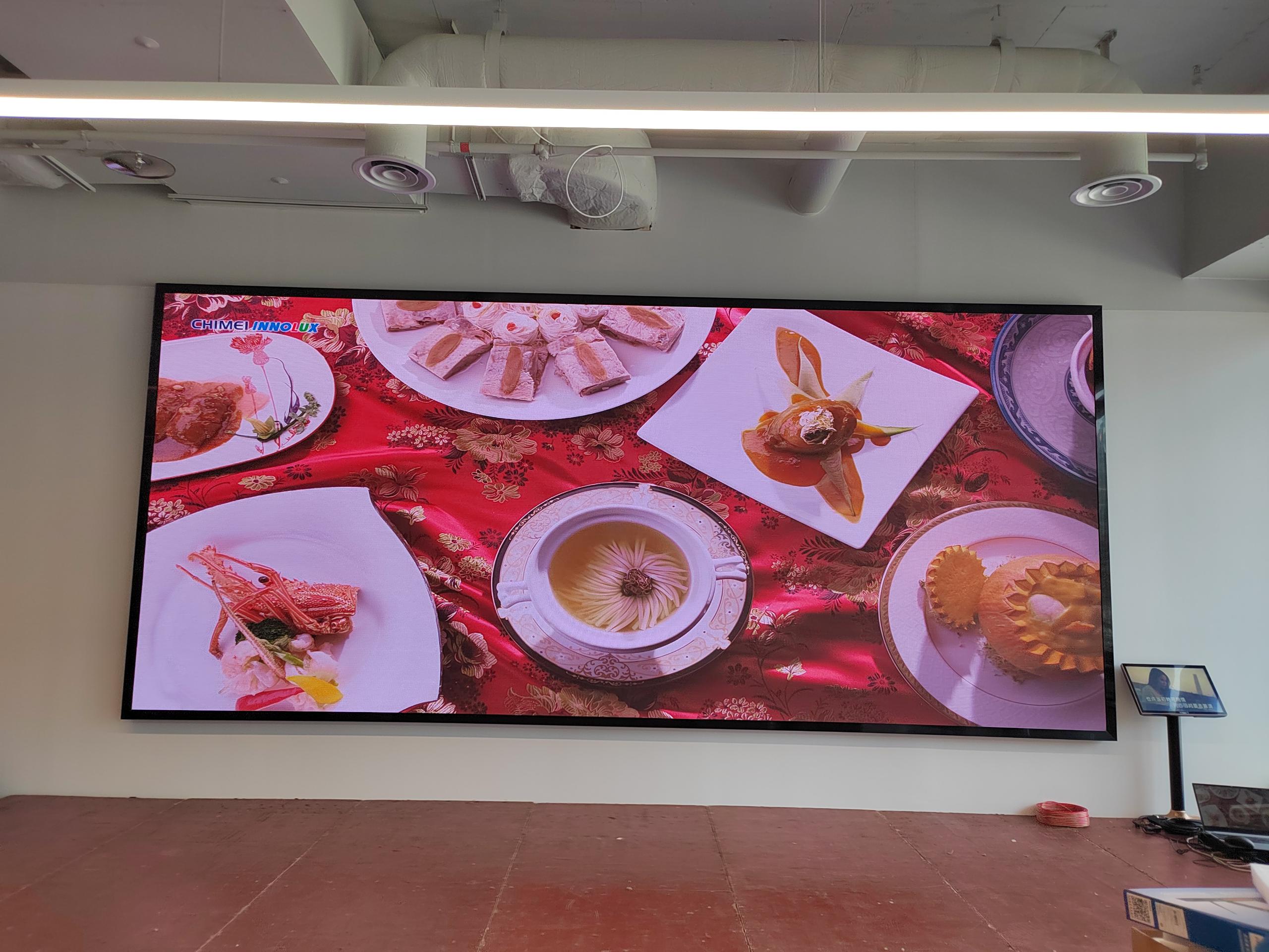 深圳南山展會展廳LED顯示屏P2.5高清顯示！